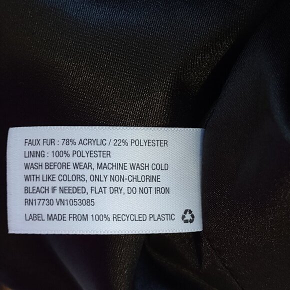 Girl's Animal Print Faux Fur Vest Plush Soft Western Girl XL (16/18) - Picture 7 of 7